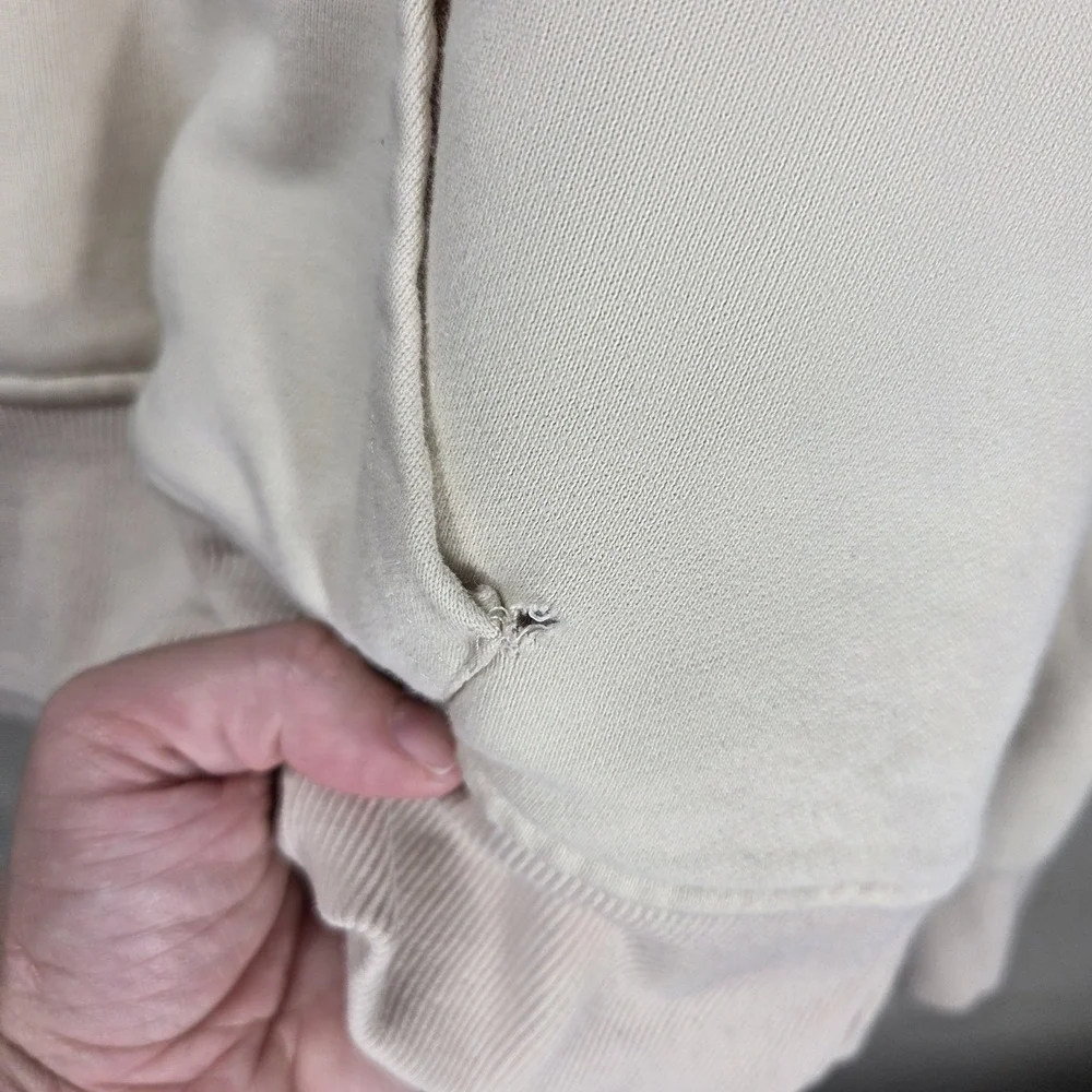 Fear of God Essentials‎ Hoodie Cream/Oatmeal Size Medium